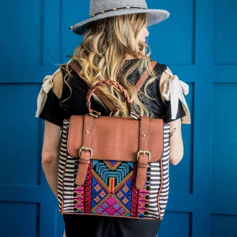 Aztec Backpack Purse Convertible Aztec Backpack/Purse